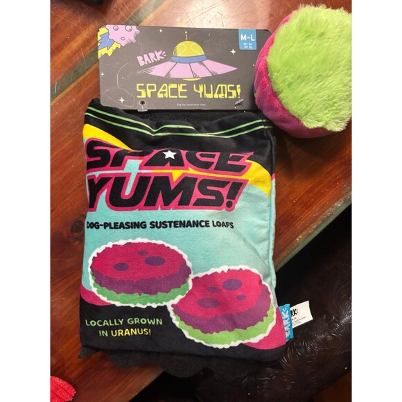 Space Yums 3 piece dog toy LG - Picture 1 of 4